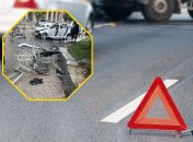 В центре Киева иностранцы устроили серьезное ДТП: появились фото и видео