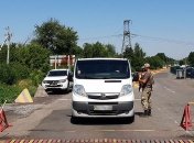 На Донбасских КПВВ ограничено движение транспорта 