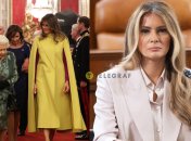 Мелания Трамп и Елизавета II