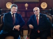 Порошенко провел встречу с Председателем Турецкого парламента 