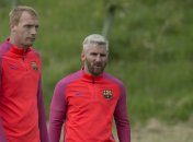 Жереми Матье и Лионель Месси