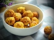 Творожные шарики из кабачков