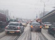 Киев вечером 21 января замер в пробках: список скованых улиц