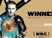 WBC назвала Усика лучшим боксером 2018 года