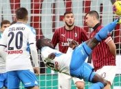 Милан выстоял в поединке против Наполи