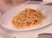 Спагетти и овощной микс