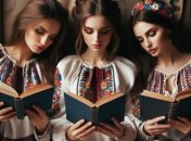 Украинки читают правописание