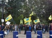 Автомобилисты завершили акцию протеста под Радой 