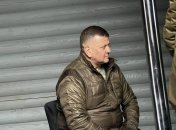 Валерий Залужный на съемках фильма