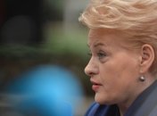 Грибаускайте: Предать украинский народ - это предать самих себя