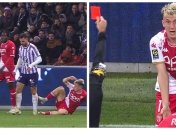 Олександр Головін отримав пряму червону картку