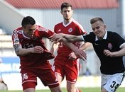 "Заря" уверенно обыграла "Волынь" и вышла в полуфинал Кубка Украины