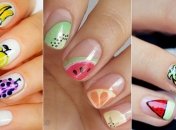 Маникюр 2019: оригинальный дизайн с фруктовой тематикой