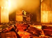 В ГСЧС рассказали подробности пожара на складах в Киеве