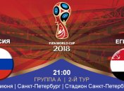 Россия 3:1 Египет: события матча