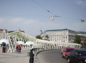 В центре Киева частично перекрыто движение транспорта