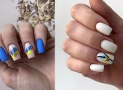 Идеи красивого и модного патриотического маникюра