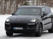 Новый Porsche Cayenn вышел на зимние тесты