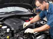 Проверка масла в двигателе авто