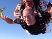 Зинедин Зидан попробовал себя в парашютном спорте