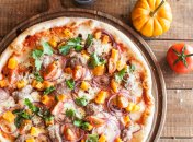 Пицца с тыквенным пюре: пошаговый рецепт