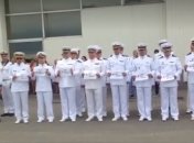 Своих не бросаем: Военные моряки присоединились к флешмобу в поддержку Сенцова