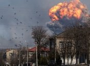 Пожар в Балаклее: Минобороны сообщает, что ситуация изменилась