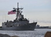 Фрегат ВМС США сел на мель в Черном море