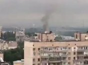 Возле Киево-Печерской лавры произошел пожар