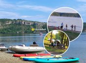 Якщо немає можливості поїхати на море – обирайте відпочинок на Дністрі
