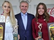 Украинские красотки: Бех-Романчук и Белодед получили награды от НОК