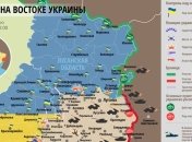 Карта АТО на востоке Украины (21 марта)