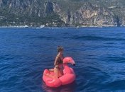 Свитолина оседлала розового фламинго (Фото)