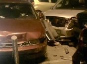 Масштабное ДТП в Киеве: пьяный водитель протаранил 7 машин