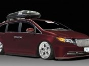 Мощный тюнинг минивэна Honda