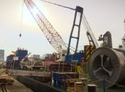 Со дна Северного моря подняли 150-метровое судно (Видео)