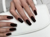 Шоколадный маникюр на пике популярности