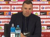 Шевченко объяснил вратарский ляп Лунина состоянием газона (Видео)