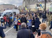 День добровольца: в Киеве проходит Марш патриотов (Видео)