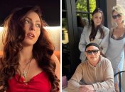 Маша Полякова с родителями