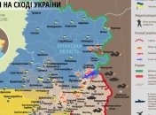 Карта ситуации на Востоке Украины по состоянию на 31 августа