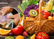 Ціни на овочі та фрукти