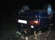 Вблизи Львова перевернулось авто: есть пострадавшие