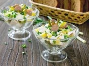 Любимый бабушкин салат - с картофелем и грибами