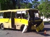 В Марупольской области столкнулись два автобуса
