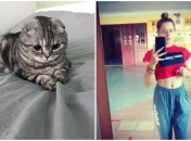 Анастасія Рудна з Печенігів била кота ногами