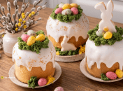 Їстівний мох для декору перетворить паску на шедевр