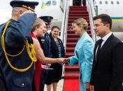 Владимир Зеленский в ходе визита в США