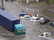 Одессу затопил сильный ливень