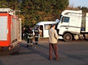 В Черкасской области автобус с детьми попал в ДТП 